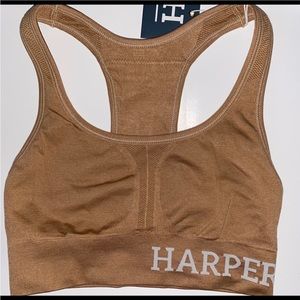 Small sports bra Harper wilde tan